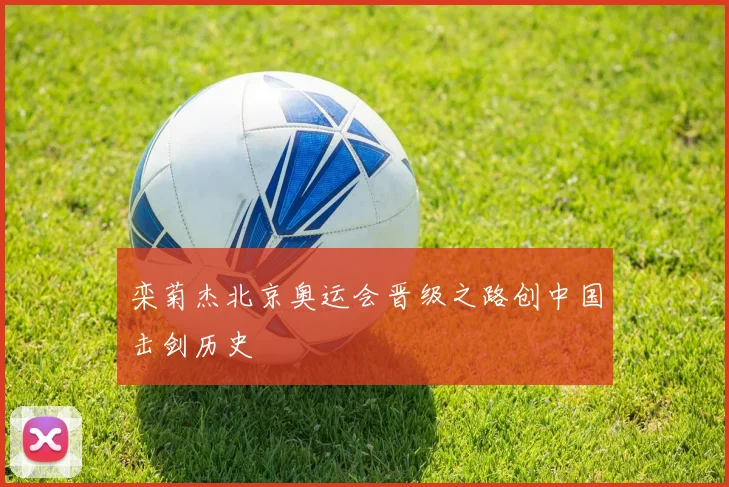 栾菊杰北京奥运会晋级之路创中国击剑历史