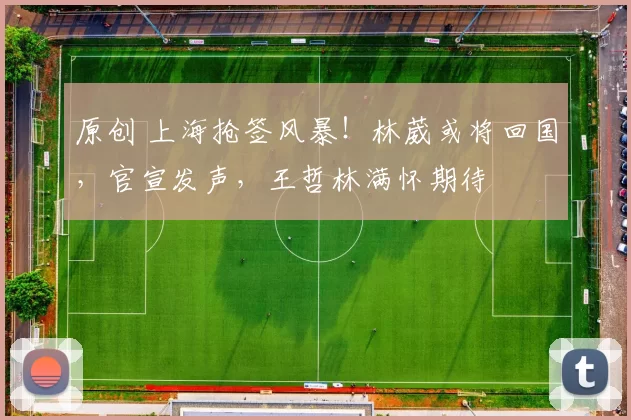 原创 上海抢签风暴！林葳或将回国，官宣发声，王哲林满怀期待